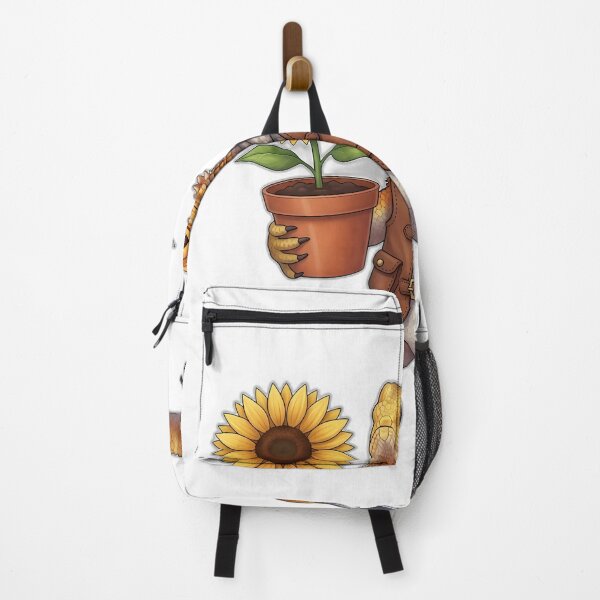 Item preview, Bearded Dragon Botanist Sunflower Pot Moon Trowel designed and sold by pumsquare.
