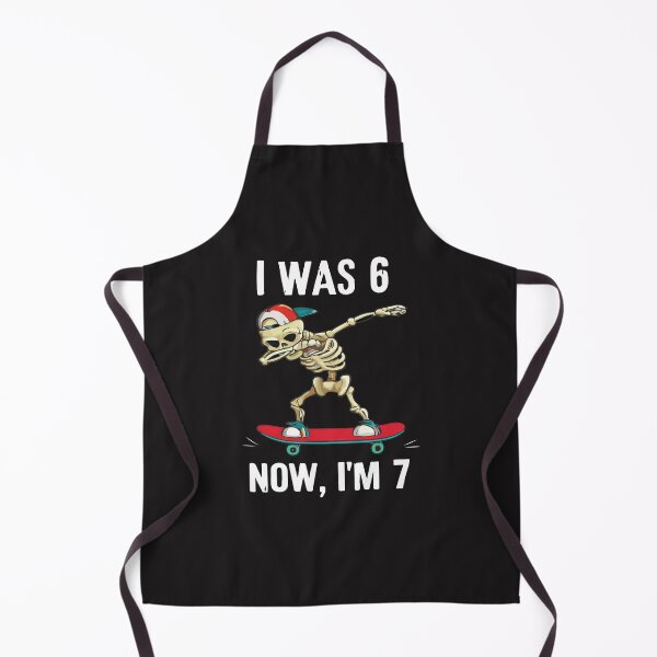 Item preview, I Was 6 Now Im 7 Funny 7th Birthday Boy Girl Kids Gift designed and sold by kiralynstration.
