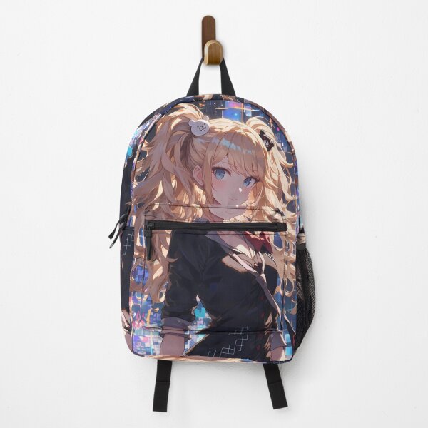 Item preview, Junko Enoshima Danganronpa Neon Queen With Twin Tails designed and sold by PMartistStudio.