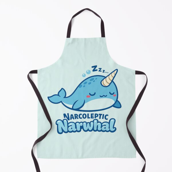 Item preview, Narcoleptic Narwhal | Sleepy Cute Kawaii Narwhal Pun Cartoon designed and sold by PopCulturePixel.