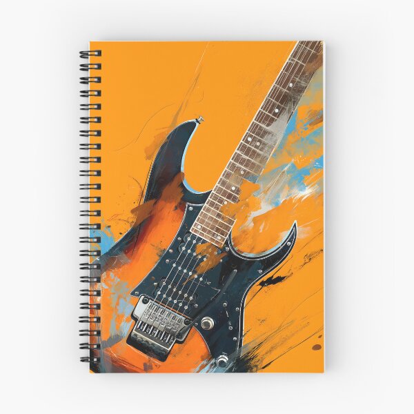 Item preview, a colorful electric guitar painting designed and sold by gut2000.