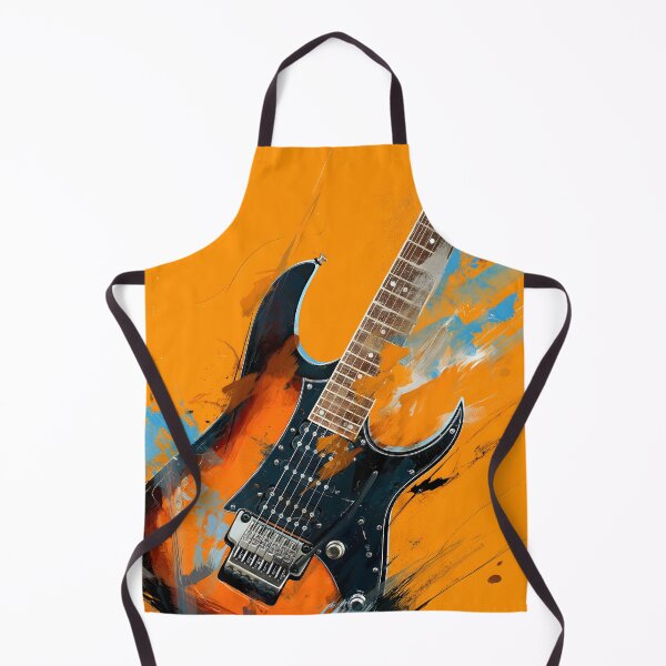 Item preview, a colorful electric guitar painting designed and sold by gut2000.