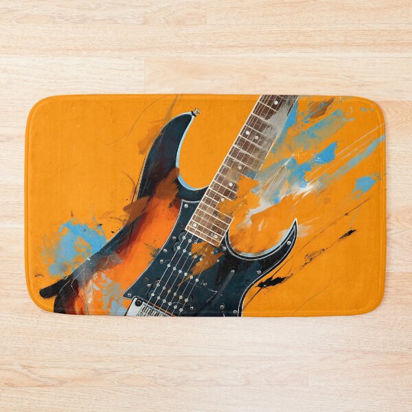 Item preview, a colorful electric guitar painting designed and sold by gut2000.