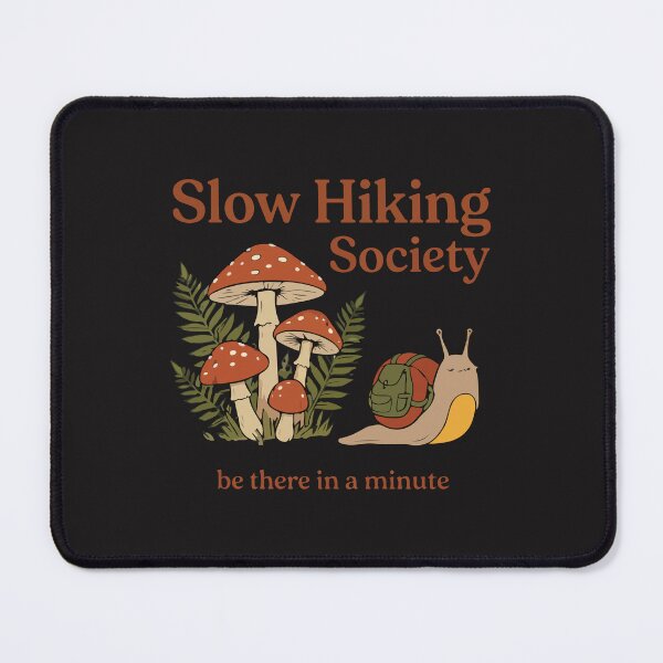 Item preview, Slow Hikers Society Funny Snail Hiking Cute Outdoor Gift designed and sold by kiralynstration.