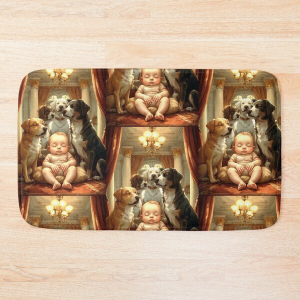 Item preview, The loyalty of a friend protects the baby. designed and sold by Whose-sweat.