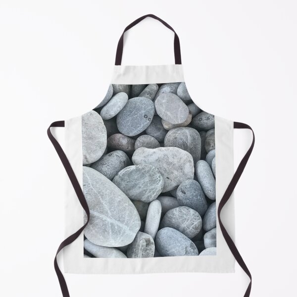 Item preview, Gray Marble Pebbles Minimal Beach Texture designed and sold by T-C-P.