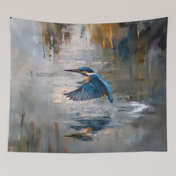 Item preview, A Kingfisher flying over water, Birds in Motion designed and sold by CDC40.