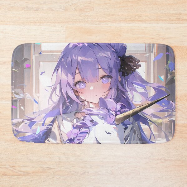 Item preview, Unicorn Azur Lane Cute Purple Hair Unicorn Hug Pastel Cozy Scene designed and sold by PMartistStudio.