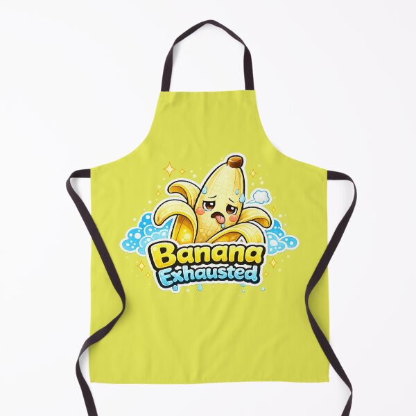 Artikelvorschau, Kawaii Erschöpfte Banane | Lustiges Design einer erschöpften Banane entworfen und verkauft von apanoracar.