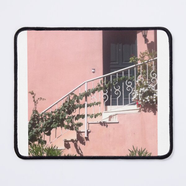Item preview, Pink House Staircase Corfu Greek Architecture designed and sold by T-C-P.