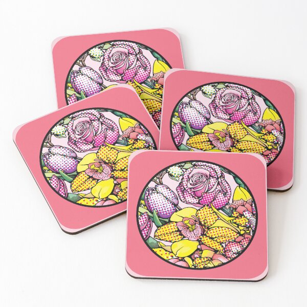 Item preview, Pop Art and Op Art of Blooms designed and sold by cremedecolor.