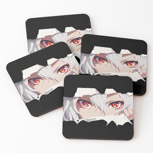 Item preview, Ferid Bathory Seraph Of The End Red Eyes Torn Paper Close Up designed and sold by PMartistStudio.