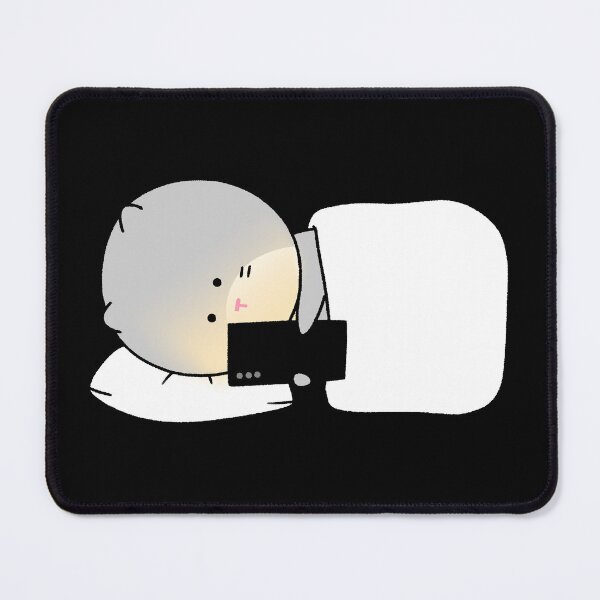 Item preview, Relatable Introvert Cat Watching Smartphone in Bed designed and sold by ubborn.