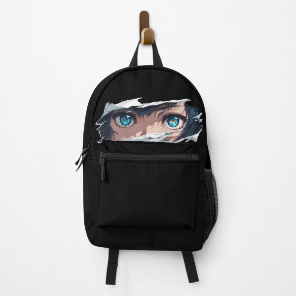 Item preview, Nobuchika Ginoza Psycho Pass Blue Eyes Torn Paper Sharp Gaze Close Up designed and sold by PMartistStudio.
