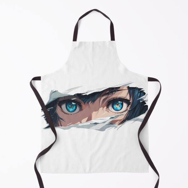 Item preview, Nobuchika Ginoza Psycho Pass Blue Eyes Torn Paper Sharp Gaze Close Up designed and sold by PMartistStudio.