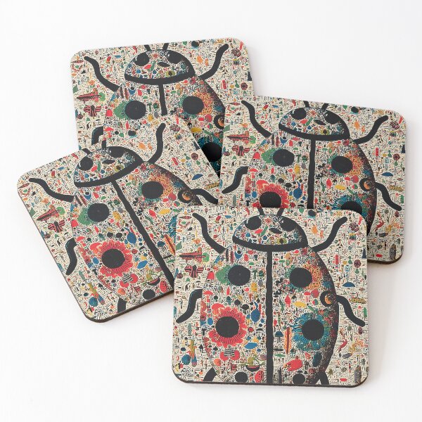Item preview, Colorful Ladybug Abstraction designed and sold by lautir.