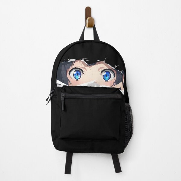 Item preview, Hestia Danmachi Big Blue Eyes Torn Paper Peek Close Up designed and sold by PMartistStudio.