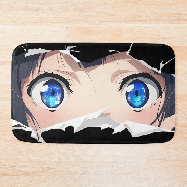 Item preview, Hestia Danmachi Big Blue Eyes Torn Paper Peek Close Up designed and sold by PMartistStudio.