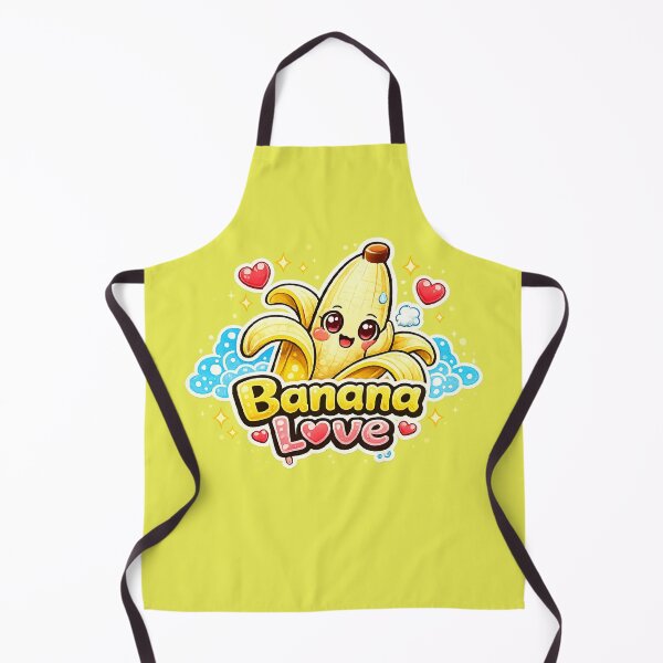 Aperçu de l'œuvre Banane Amour Kawaii | Cute Banana Love Funny Design créée et vendue par apanoracar.