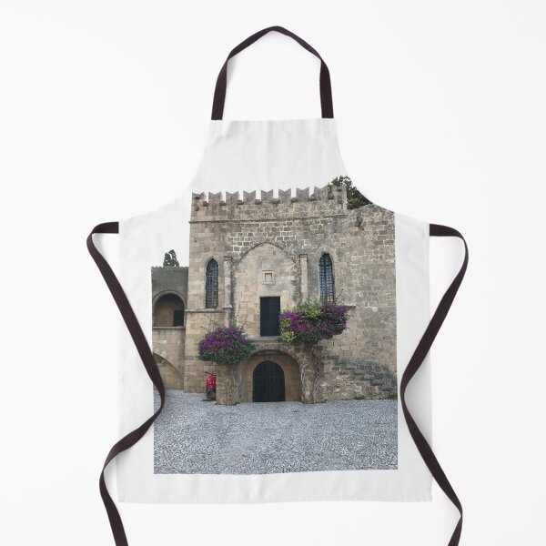 Item preview, Red Vespa Bougainvillea Medieval Wall Rhodes designed and sold by T-C-P.
