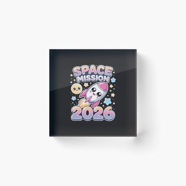 Item preview, Space Mission 2026 Retro Astronaut Galaxy Sci Fi Gift designed and sold by kiralynstration.