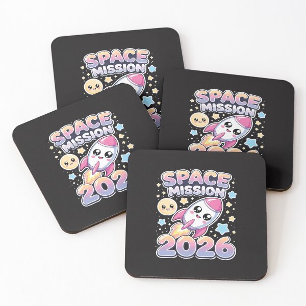 Item preview, Space Mission 2026 Retro Astronaut Galaxy Sci Fi Gift designed and sold by kiralynstration.