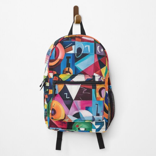 Item preview, Creative Mathematics Geometry Design – Colorful Abstract Shapes Math Art designed and sold by WordPlayStudio.