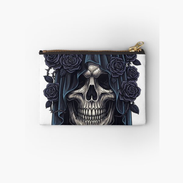 Item preview, Gothic Skull Black Rose Veil designed and sold by IllumeInk.