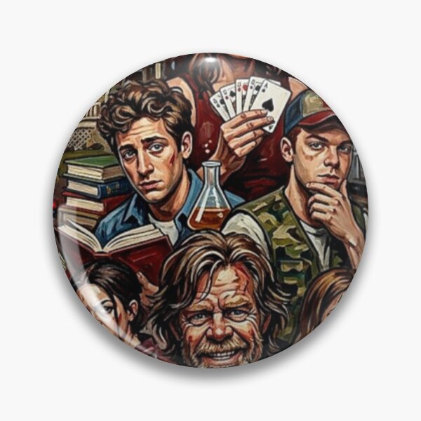 Item preview, South Side Survival: Gallagher Family Oil Art designed and sold by Art's Diner.