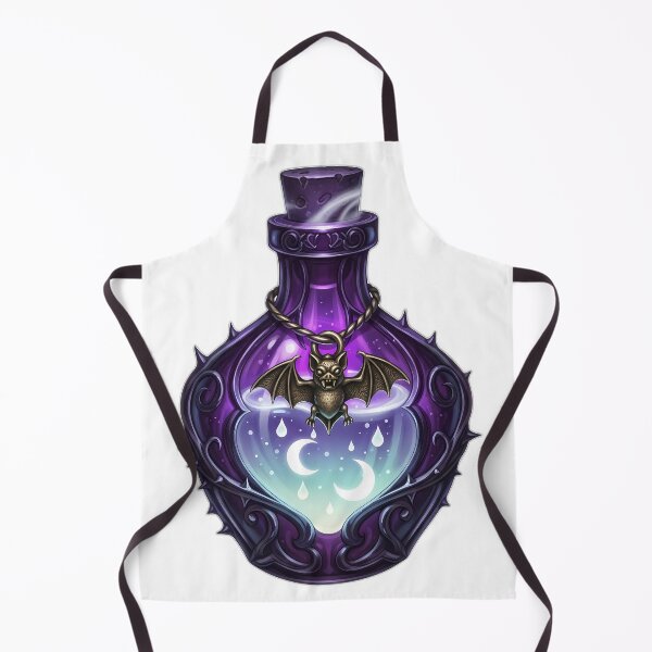 Item preview, Potion Bottle Bat Charm Moon Droplets designed and sold by IllumeInk.