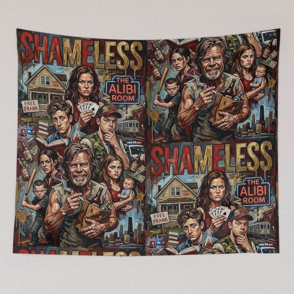 Item preview, South Side Survival: Gallagher Family Oil Art designed and sold by Art's Diner.