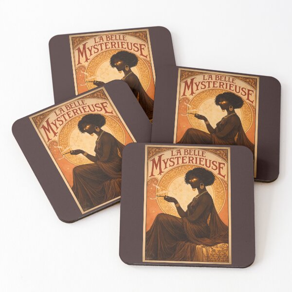 Item preview, La Belle Mystérieuse Poster designed and sold by cuprum.