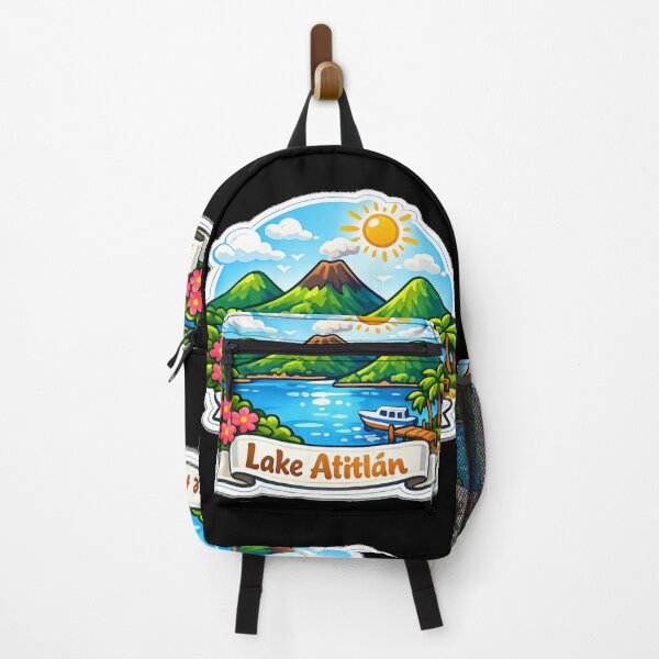 Item preview, Lake Atitlan - Central America travel art designed and sold by DamioPolArt.