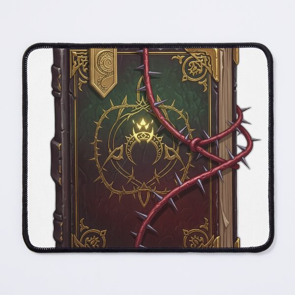 Item preview, Spellbook Familiar Gold Bookmark Thorn Ribbon designed and sold by IllumeInk.