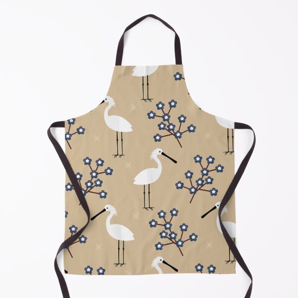 Item preview, Spoonbills on brown designed and sold by reneesillus.