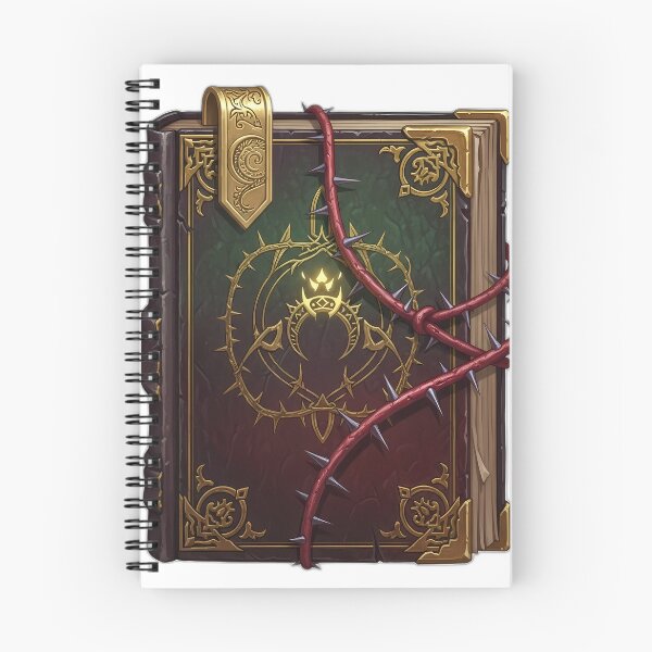 Item preview, Spellbook Familiar Gold Bookmark Thorn Ribbon designed and sold by IllumeInk.