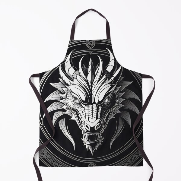 Item preview, Powerful Dragon Emblem with Elegant Engraved Circle Ornament. designed and sold by MissYouONLY.