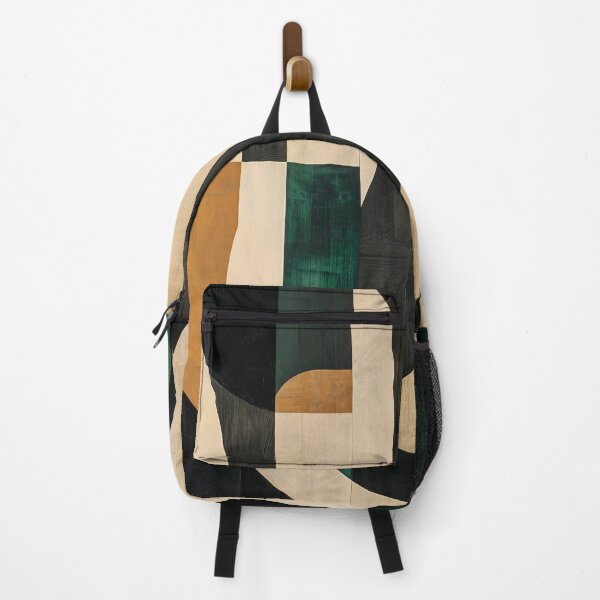 Item preview, Abstract emerald green geometric design modern minimalist luxury designed and sold by CosmicGlyph.