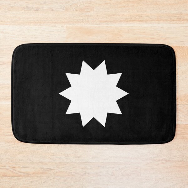 Item preview, Bright white geometric star 127sm designed and sold by 127sm.