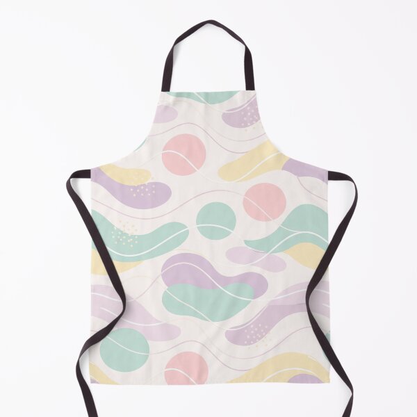 Item preview, Pastel Abstract Seamless Pattern Waves and Circles designed and sold by GoDesign1.