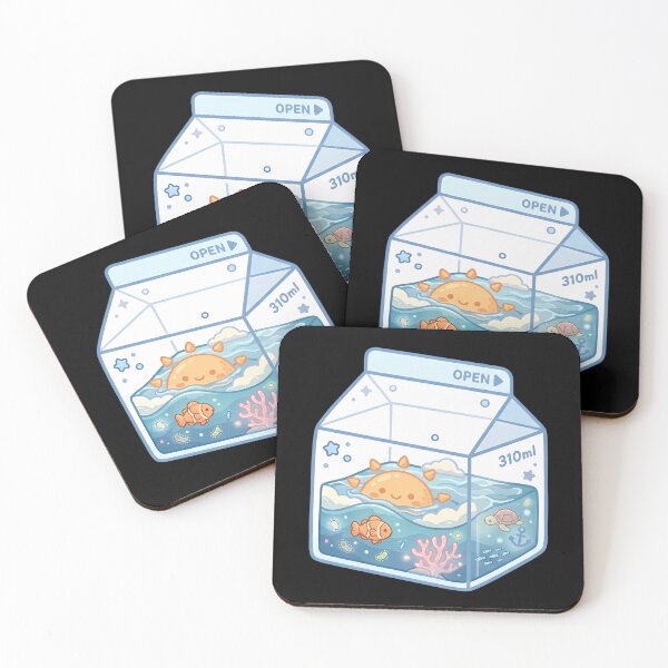 Item preview, Ocean Milk Carton designed and sold by Funny Vintage Stickers And T-Shirts.