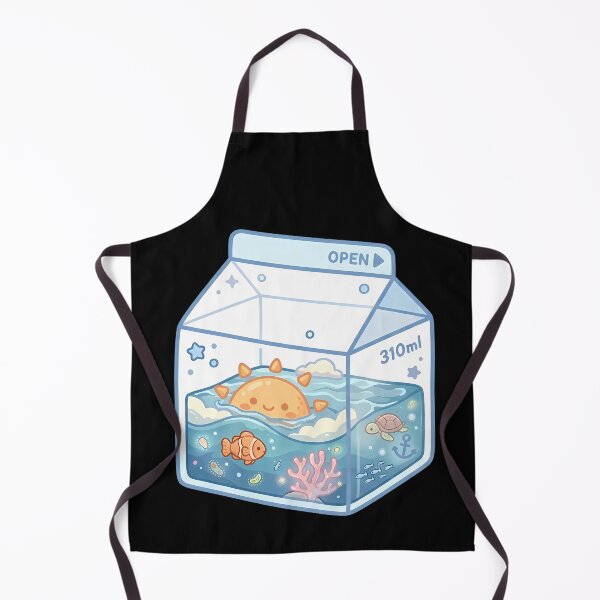 Item preview, Ocean Milk Carton designed and sold by Funny Vintage Stickers And T-Shirts.