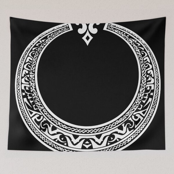 Item preview, Ancient tribal eastern moon and stars 127sm designed and sold by 127sm.