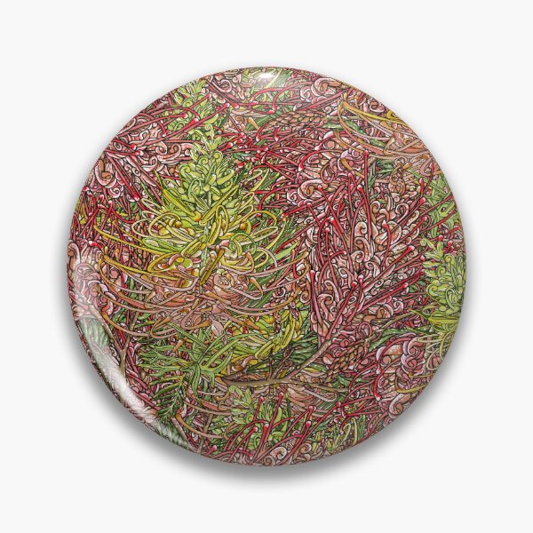 Item preview, Australian Native Floral Design - Grevillea designed and sold by Charlotte Weaver.