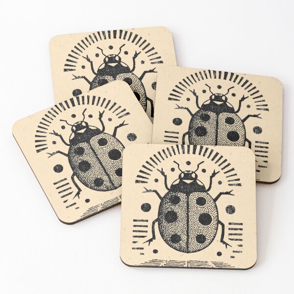 Item preview, Geometric Ladybug Design designed and sold by lautir.
