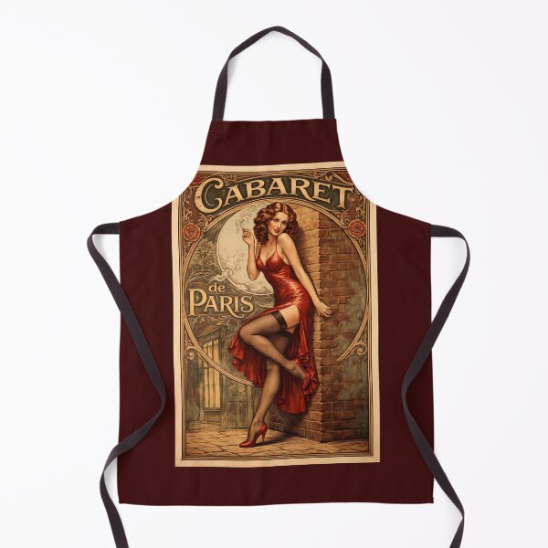 Aperçu de l'œuvre Affiche de cabaret vintage créée et vendue par cuprum.