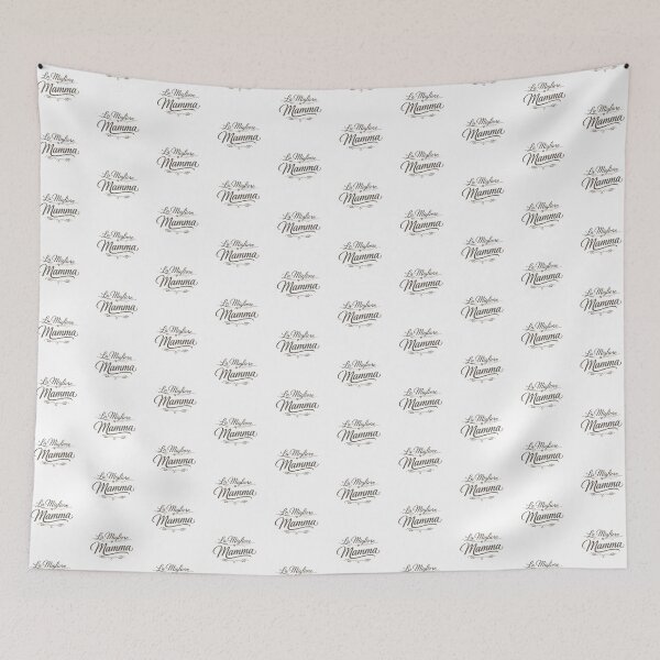 Item preview, La Migliore Mamma The best mom Beige Minimalist Mom Typography Elegant Heart Aesthetic Mother Italian designed and sold by VISO-art.