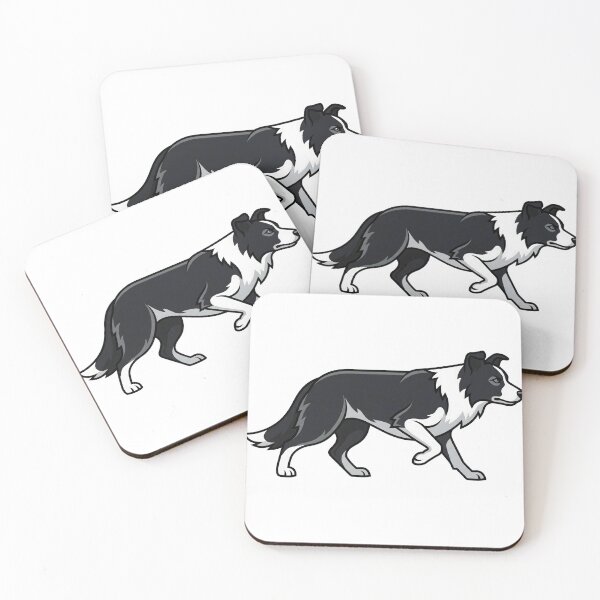 Item preview, Minimalist Border Collie Vector Art designed and sold by DigitalGremlin.