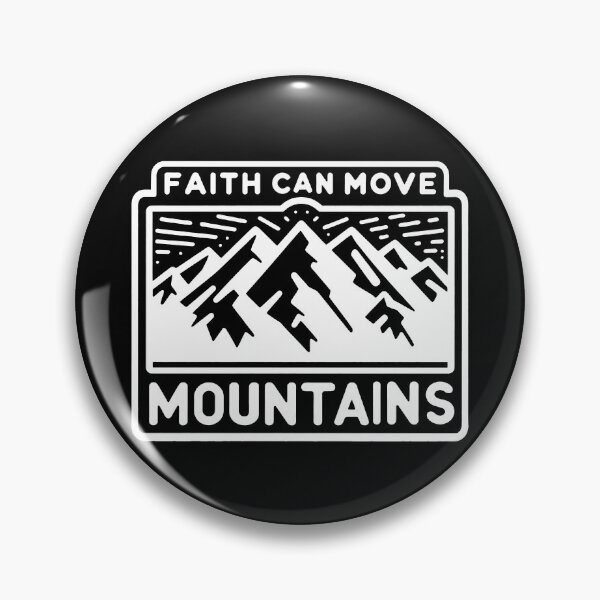 Item preview, Matthew 17:20 Faith Can Move Mountains designed and sold by plushism.