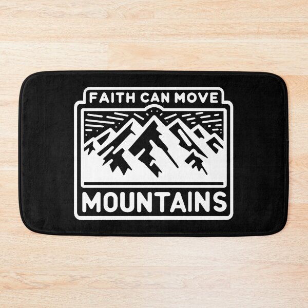Item preview, Matthew 17:20 Faith Can Move Mountains designed and sold by plushism.